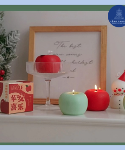 Nến Thơm Quà Tặng Quả Táo Mesmeric Mùi Táo Thanh Mát